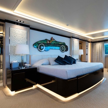 cabin on O'ptasia yacht charter