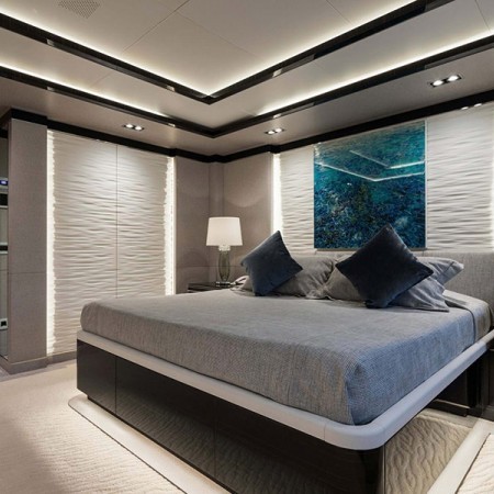 cabin on O'ptasia yacht charter