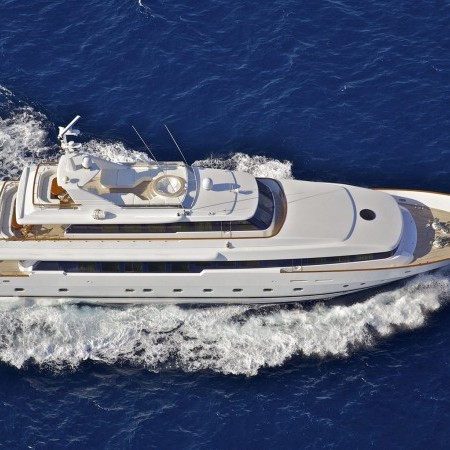 aerial view O'Rion yacht 