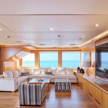 Oasis superyacht salon