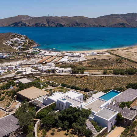 aerial view of the property