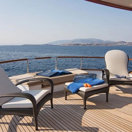 Oceane II yacht deck