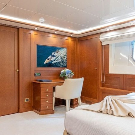 cabin for 2 charter guests