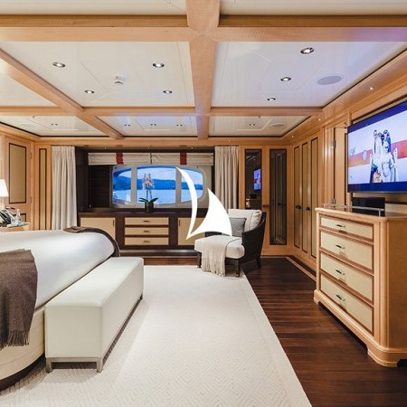 double cabin of Odessa yacht