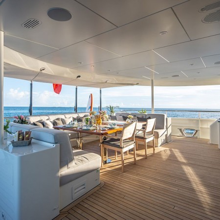 Odyssea yacht deck