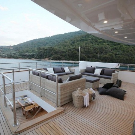 spacious deck areas