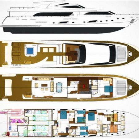 Panfeliss yacht layout