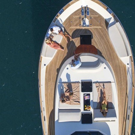 aerial view of PAnta Rei deck