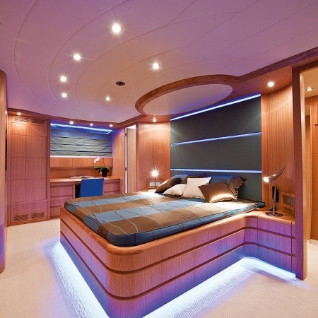 Paris A yacht cabin