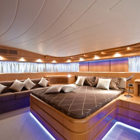 Paris A yacht cabin