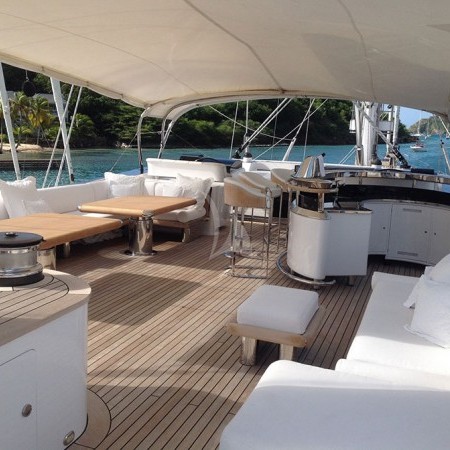 deck lounge on Parsifal III