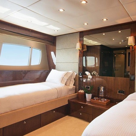 Pathos yacht twin cabin