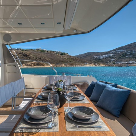 PRESTIGE 58' Private Yacht Charter Mykonos
