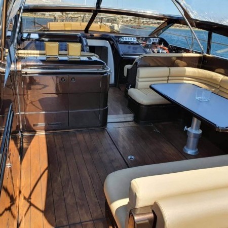 Princess v55 yacht Mykonos