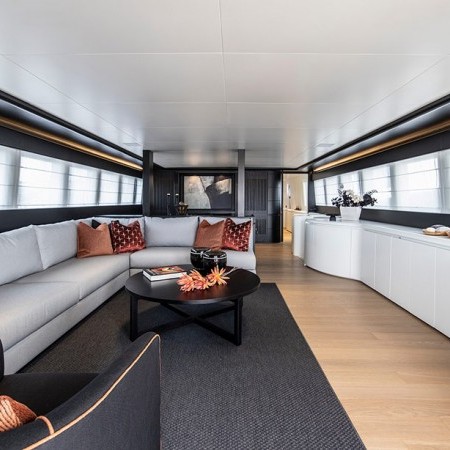 Project Steel yacht salon