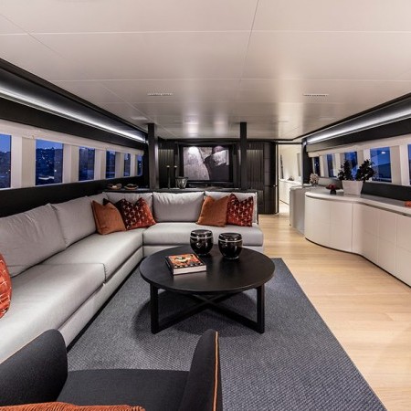 Project Steel yacht salon