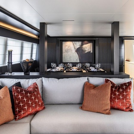 Project Steel yacht salon