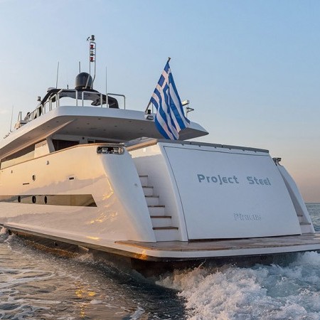 Project Steel superyacht