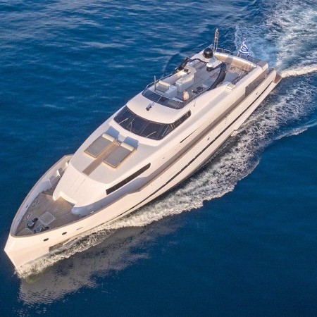 Project Steel yacht cruising