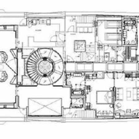 layout of Project X yacht