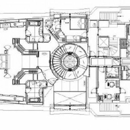 layout of Project X yacht