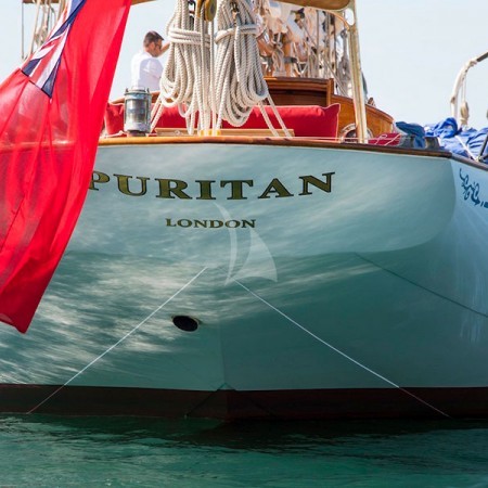 Puritan sailing yacht