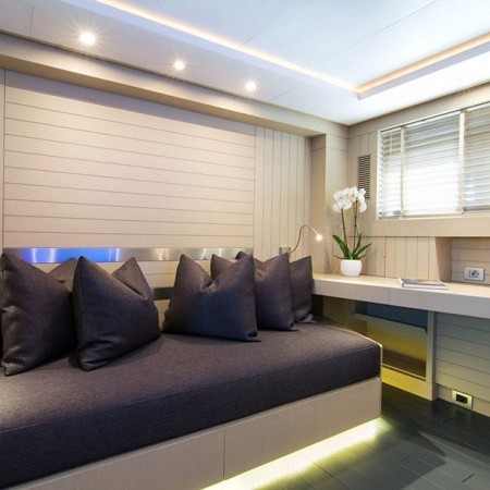 Regina K superyacht cabin