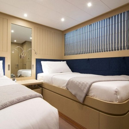 Regina K superyacht cabin