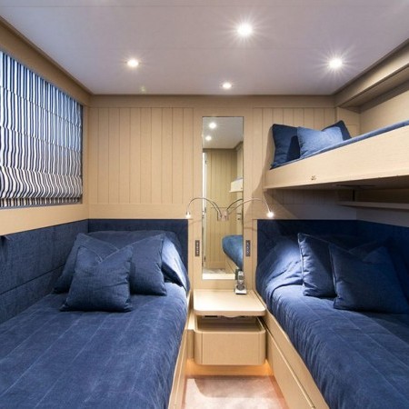 Regina K superyacht cabin