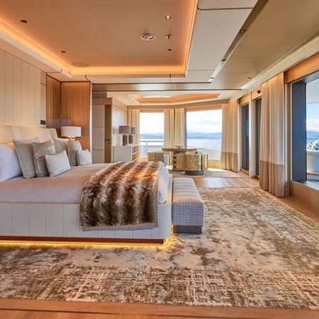 double cabin on Renaissance yacht