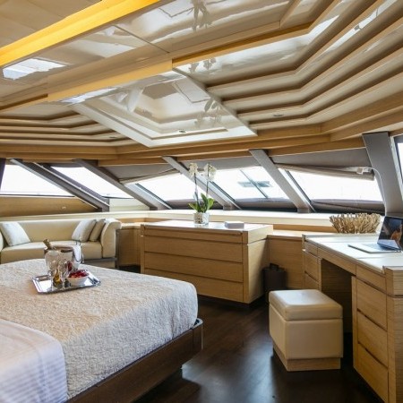 cabin for 2 charter guests