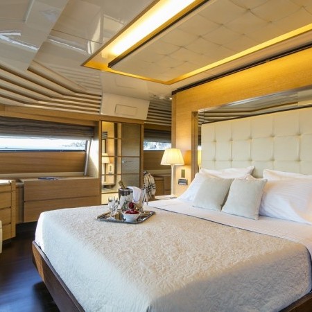 cabin for 2 charter guests