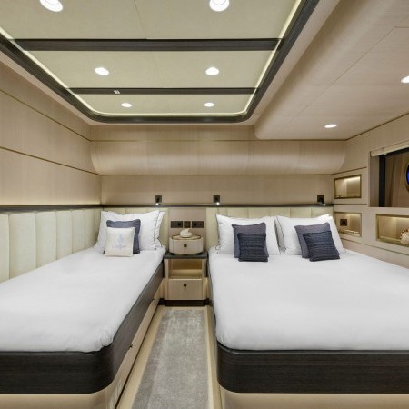 cabin for 3 charter guests