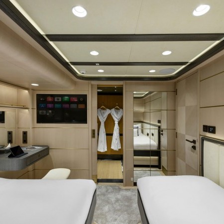 cabin for 3 charter guests