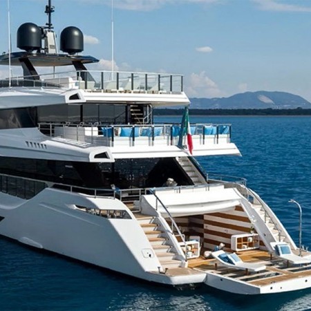 Sanctuary superyacht swim platform