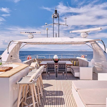 Sanjana yacht sun deck