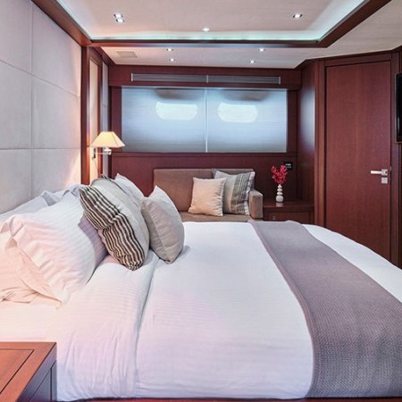 double cabin on Sanjana yacht