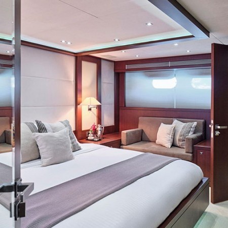 double cabin on Sanjana yacht