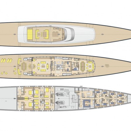 Sea Eagle yacht layout