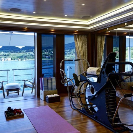 Sea Owl yacht gym