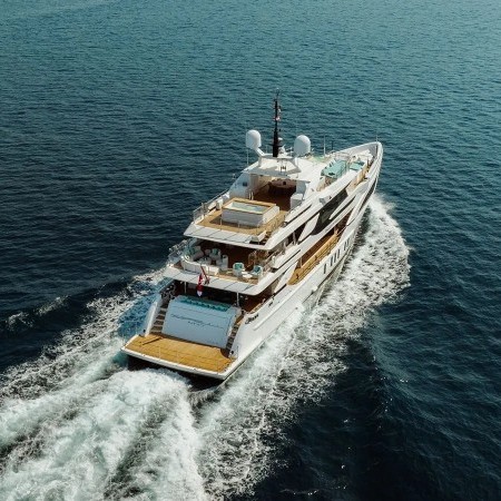 Seagull MRD yacht aerial view