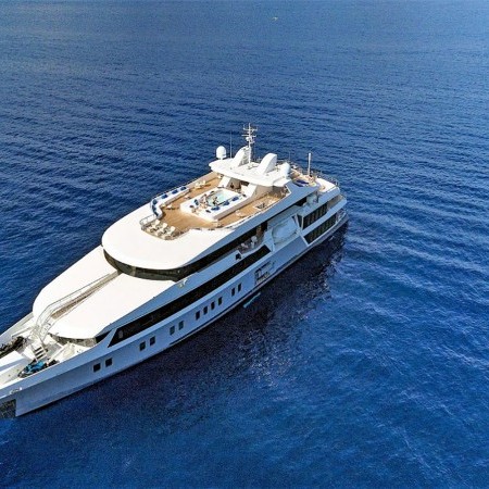 luxury super yacht Greece
