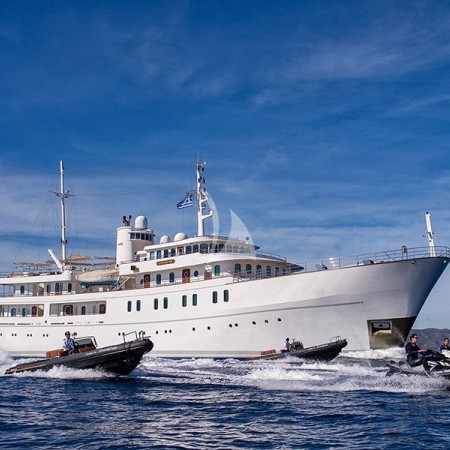 Sherakhan superyacht charter Greece