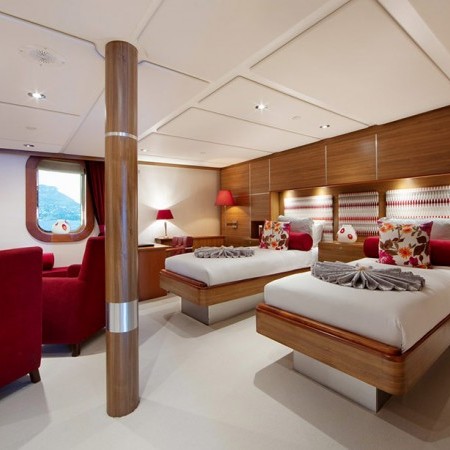 Sherakhan yacht cabin