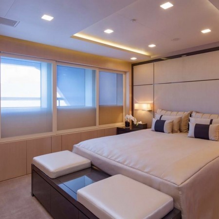 Siren superyacht cabin