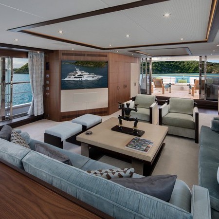 Skyler yacht interior