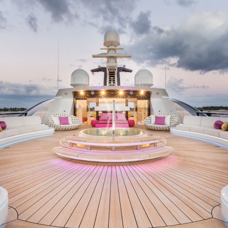 solandge yacht deck