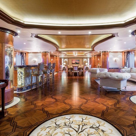 Solandge yacht  interior