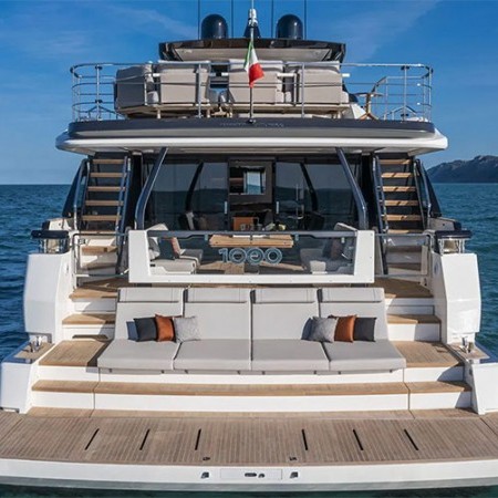 swim platform of Spica yacht