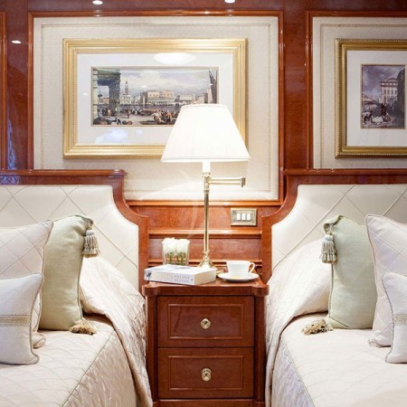 one of the vessel's staterooms